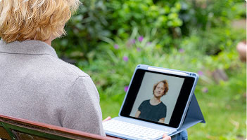 Online-Beratung per Videogespräch